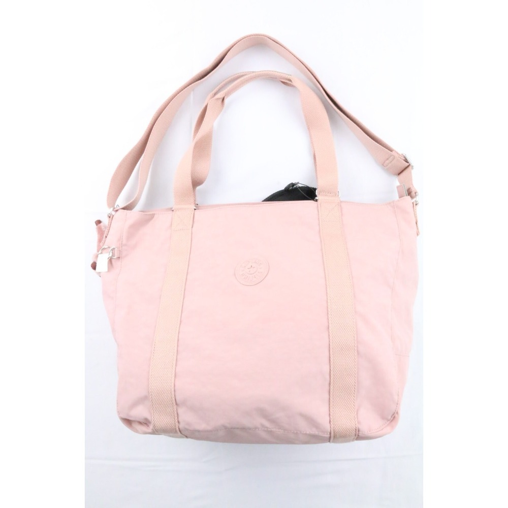 Kipling Adara Duo Women's Large Crossbody Tote Bag + Pouch K12350 Pink Black